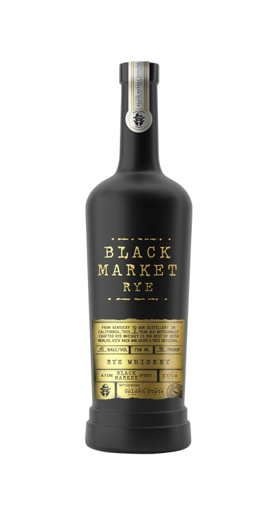 BLACK MARKET RYE WHSKY 1L