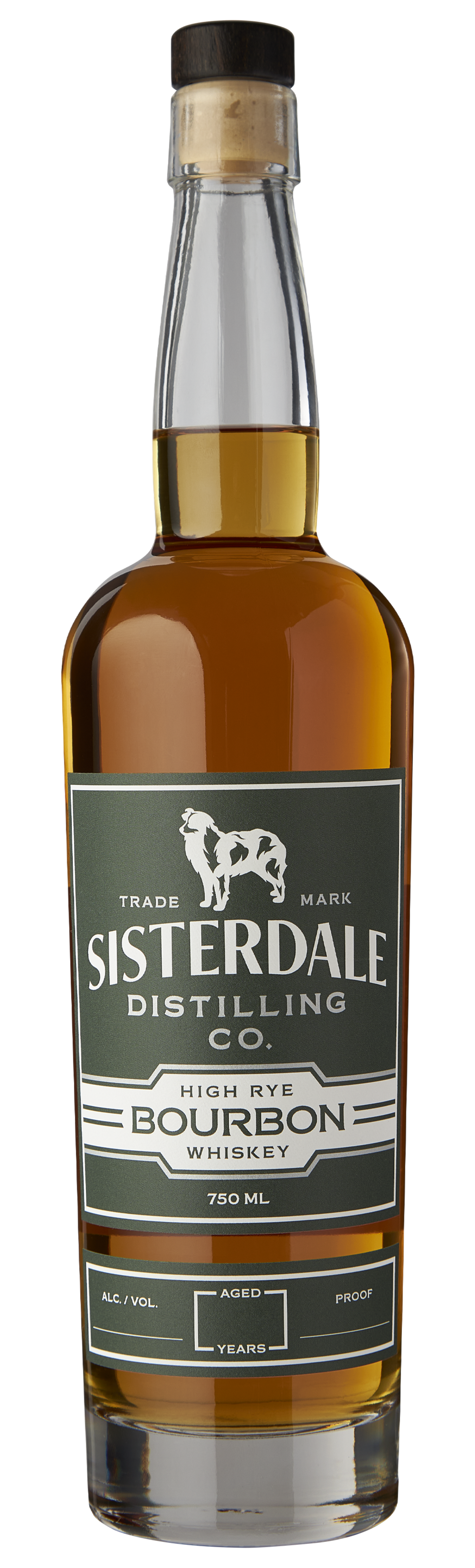 SISTERDALE HGH RYE BBN WHSKY 750ML