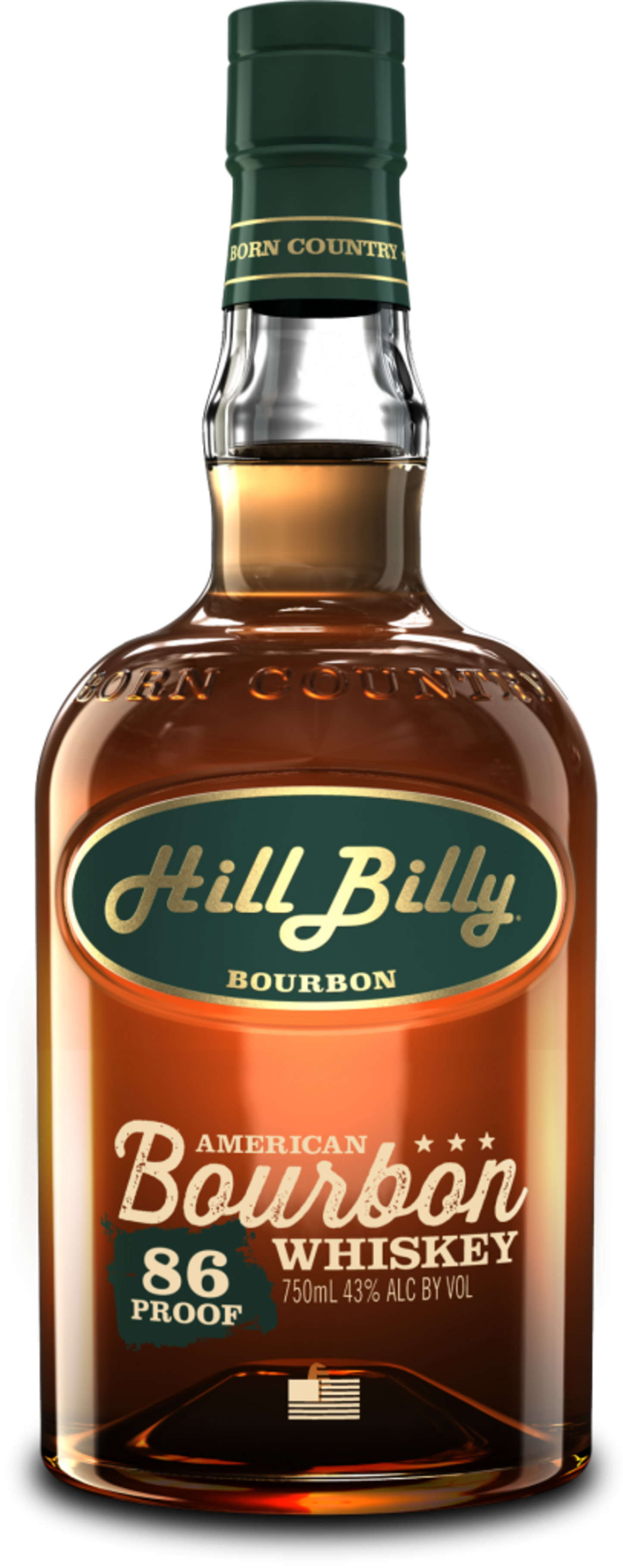 HILLBILLY BOURBON WHISKEY 86 750ML