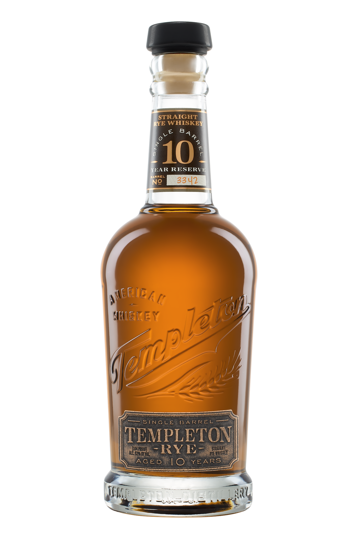 TEMPLETON RYE WHISKEY 10 YEAR 750ML