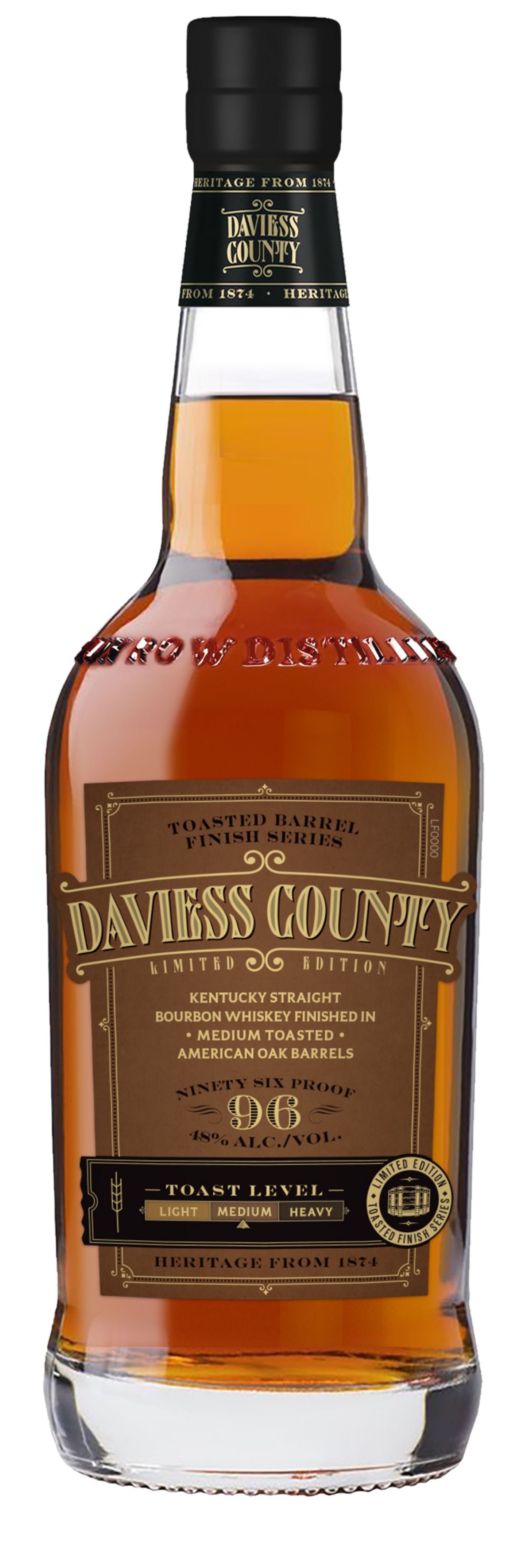 DAVIESS COUNTY MED TSTD FN BBN 750ML