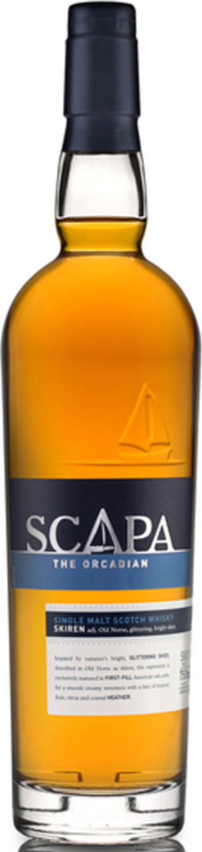 SCAPA SKIREN SINGLE MALT SCOTCH WHISKY 750ML