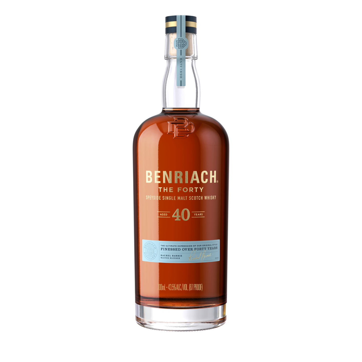 BENRIACH SNGL MLT SCOTCH 40YR 750ML