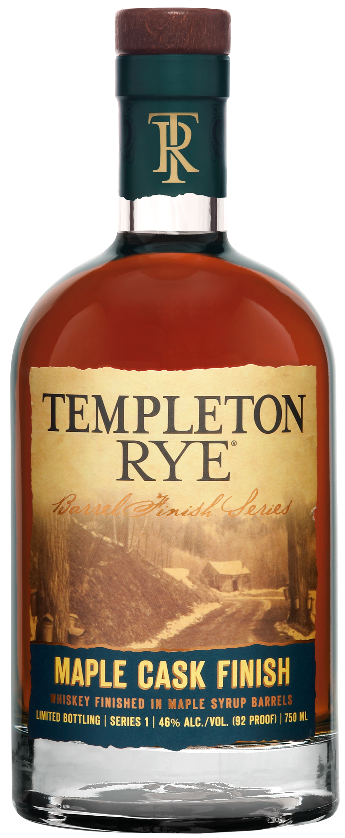 TEMPLETON RYE MAPLE CASK WHISKEY 750ML