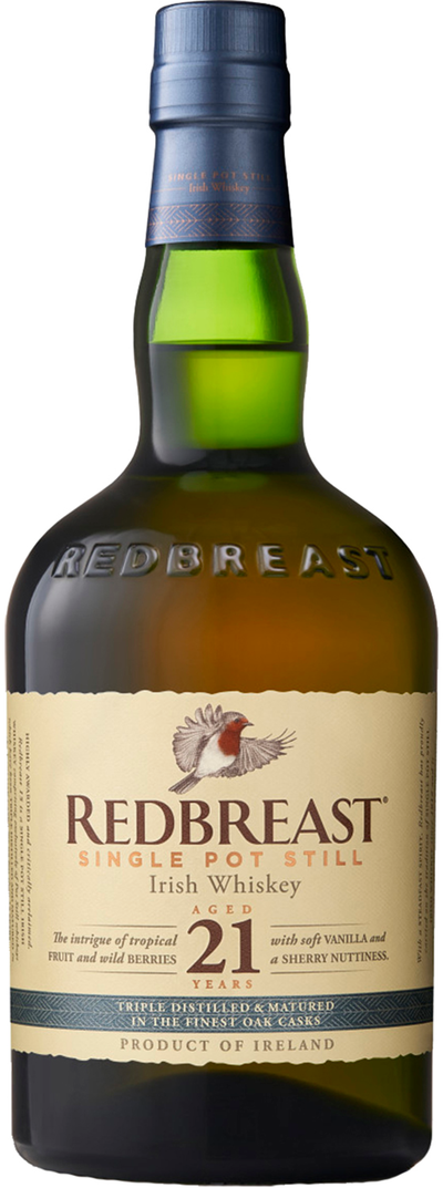 REDBREAST IRISH WHISKEY 21 YEAR 750ML