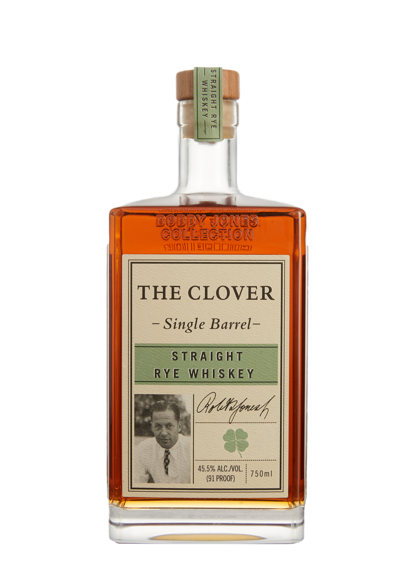 THE CLOVER STRAIGHT RYE WHISKEY 4YR 750ML