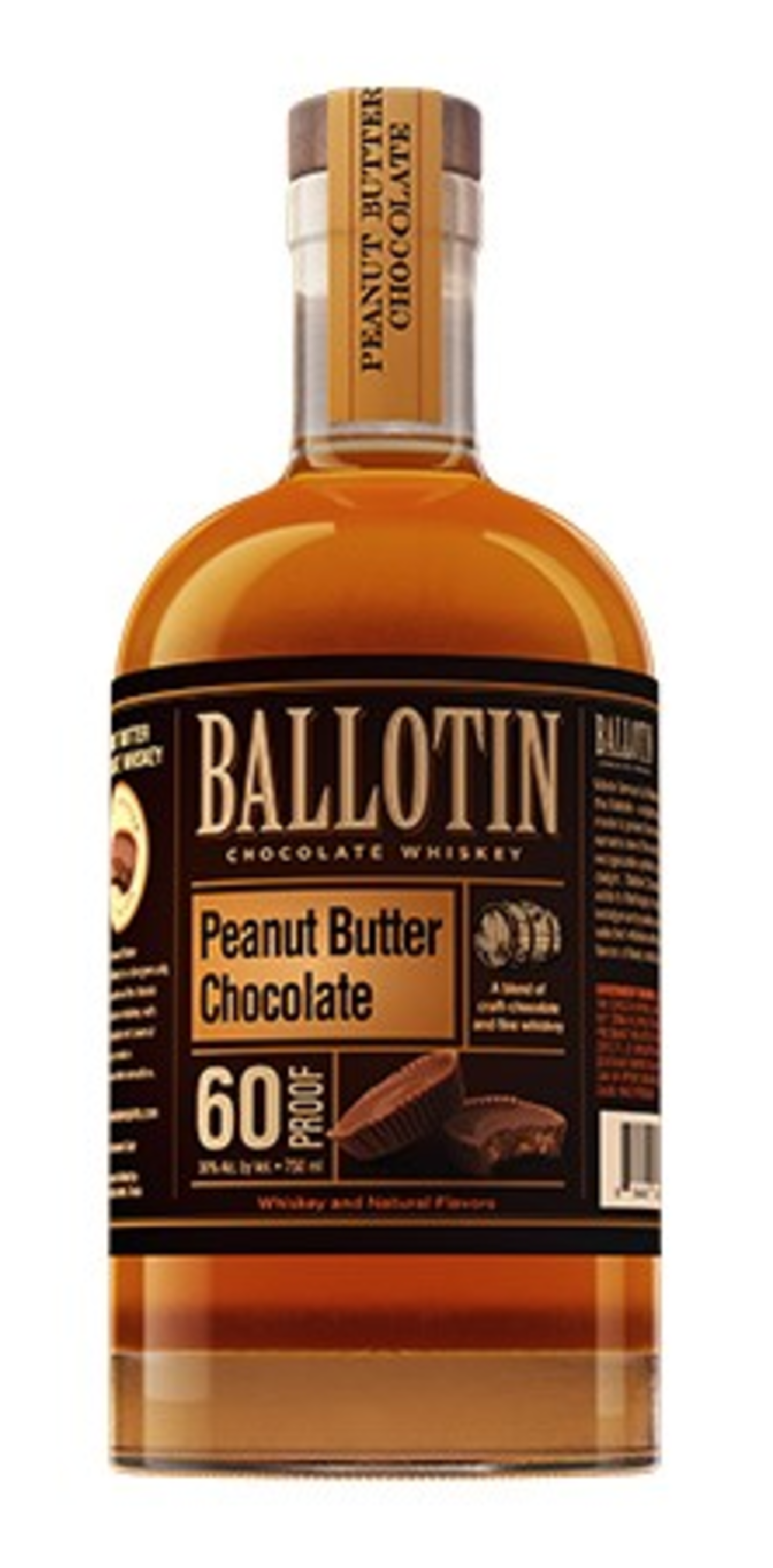 BALLOTIN PEANUT BUTTER CHOCOLATE WHISKEY 750ML