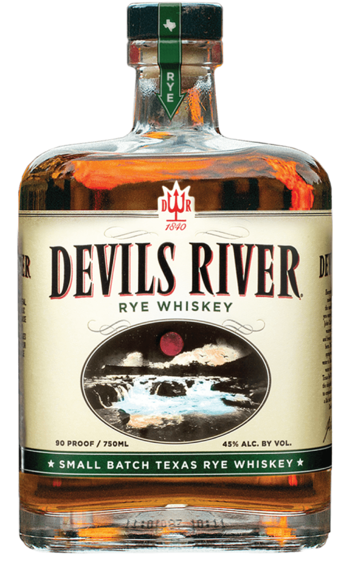 DEVILS RIVER RYE WHISKEY 750ML