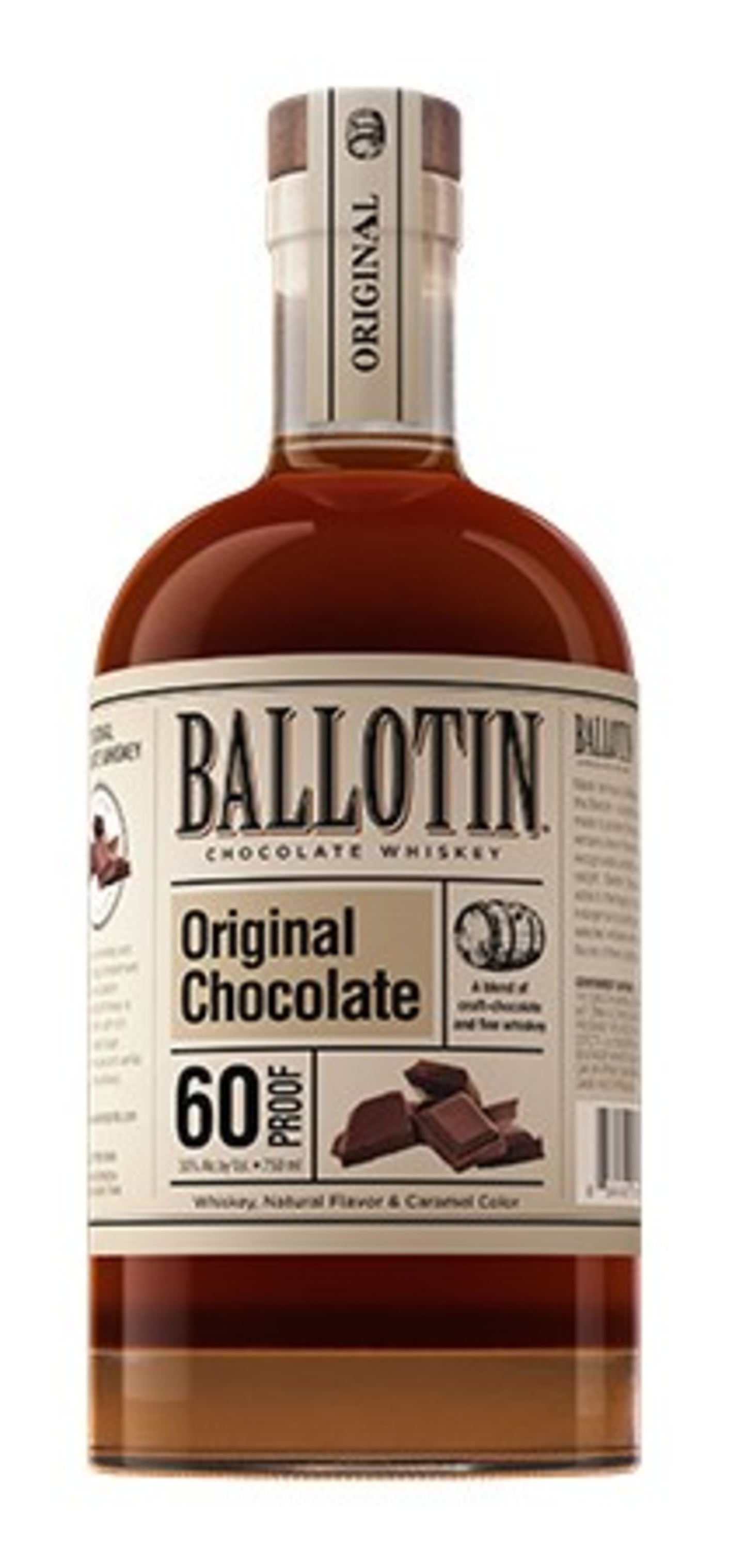 BALLOTIN ORIGINAL CHOCOLATE WHISKEY 750ML