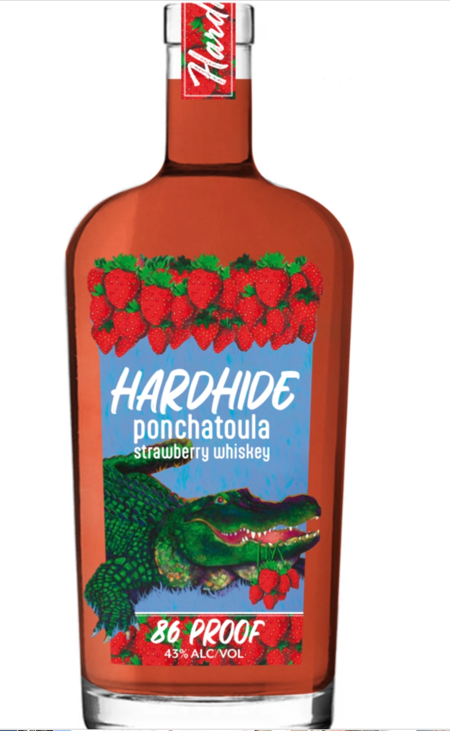 HARDHIDE PONCHATOULA STRW WSKY 750ML