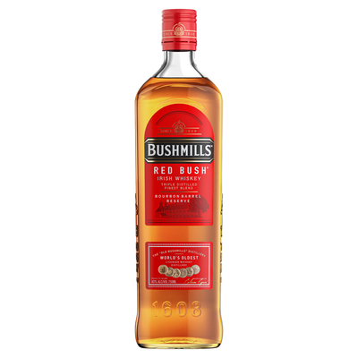 BUSHMILLS RED BUSH IRISH WHISKEY 750ML