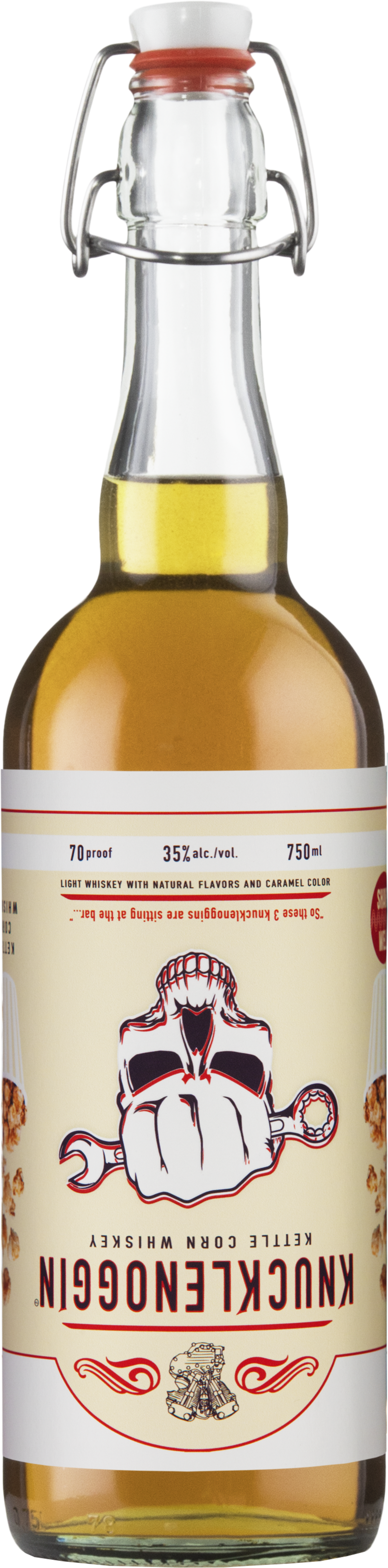 KNUCKLENOGGIN KETTLE CORN WHISKEY 750ML