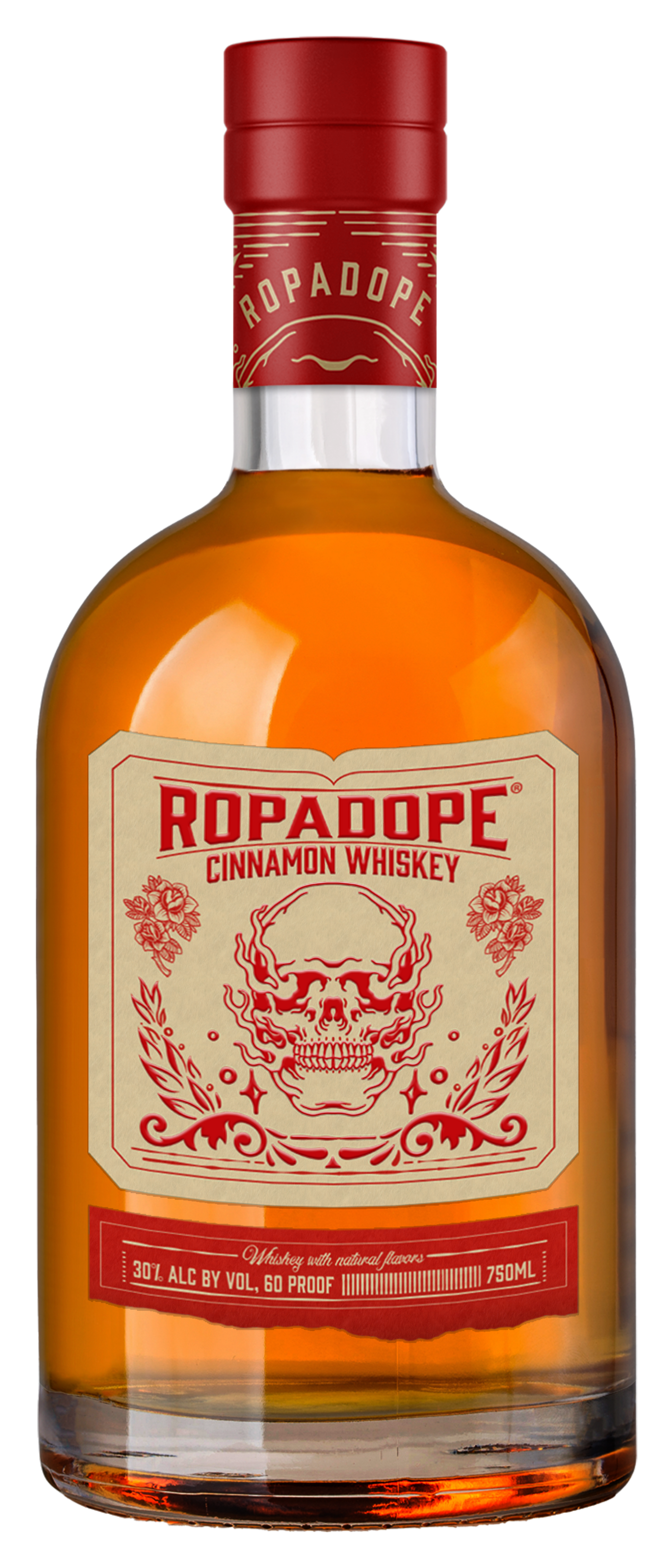 ROPADOPE CINNAMON WHISKEY 750ML