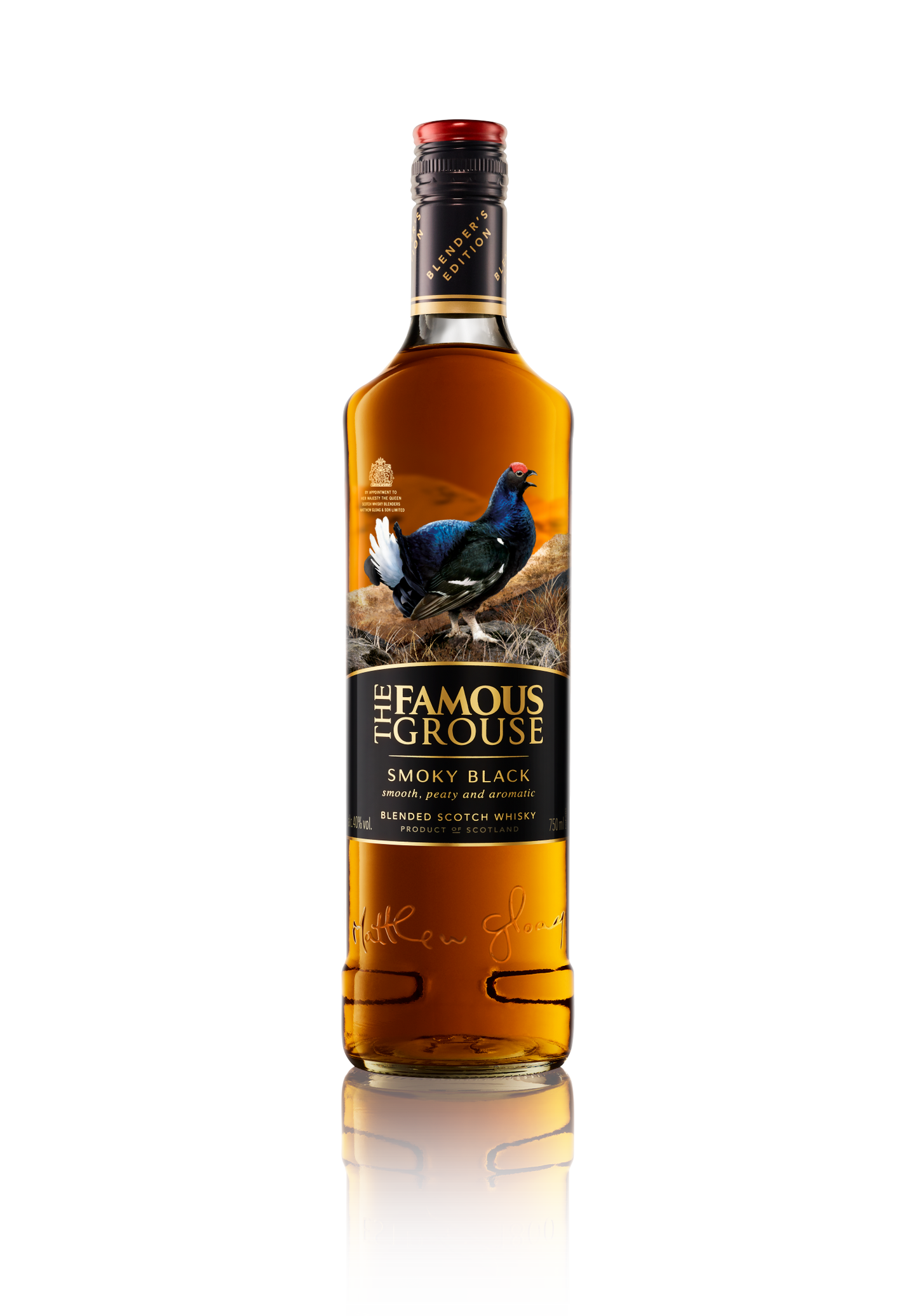 FAMOUS GROUSE SMOKY BLACK BLNDED 750ML