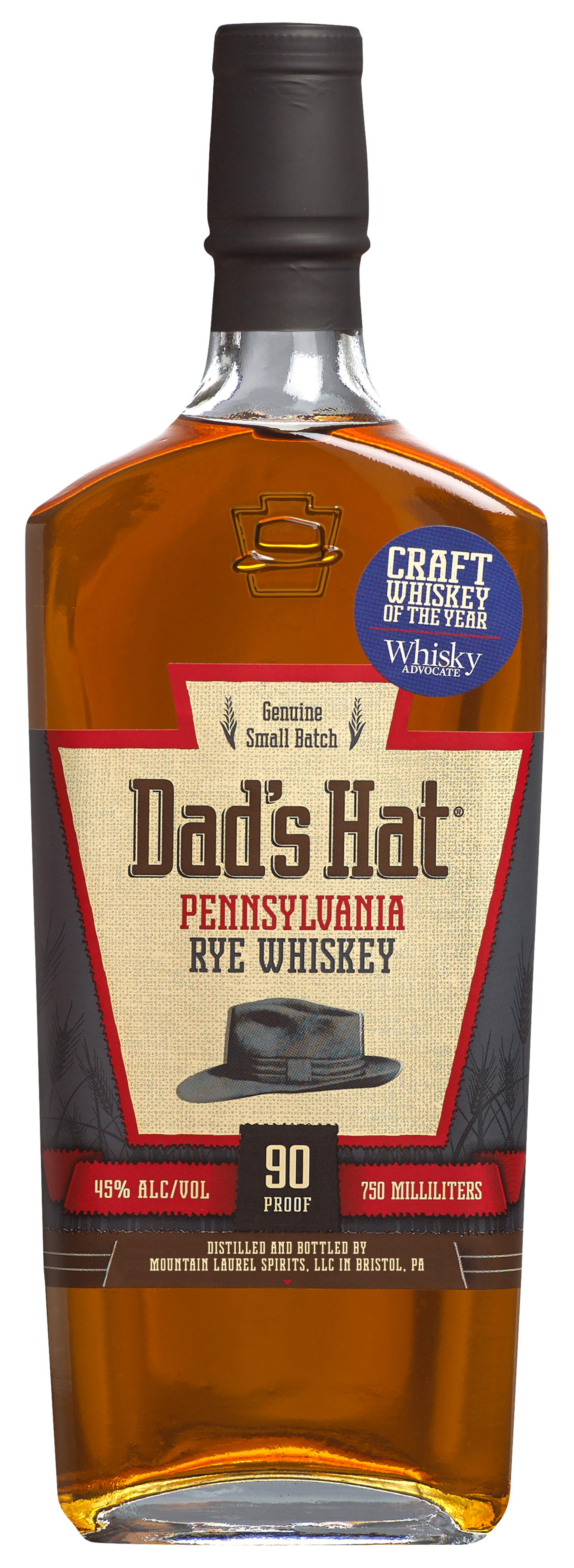 DADS HAT PA RYE WHISKEY 750ML
