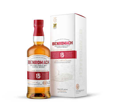 BENROMACH SINGLE MALT 15 YEAR 750ML