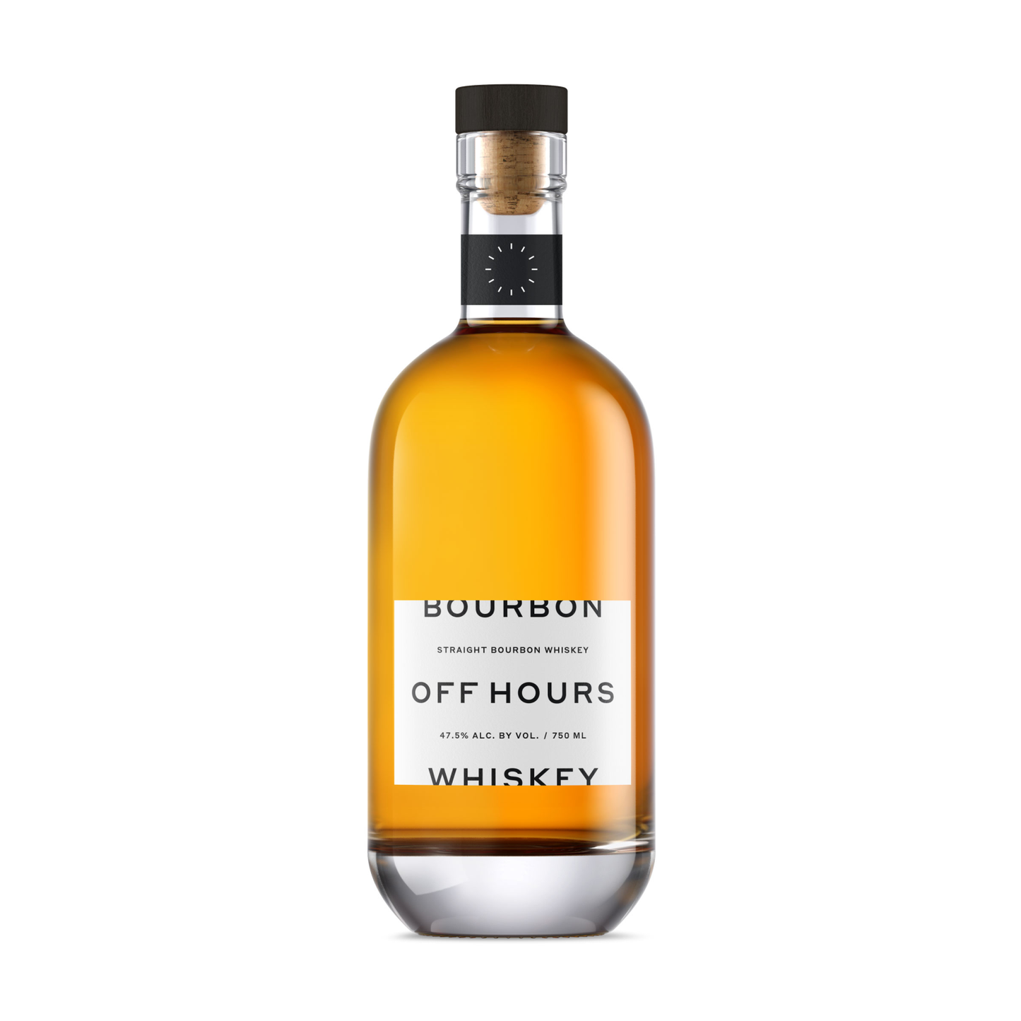 OFF HOURS STRAIGHT BOURBON WHISKEY 750ML