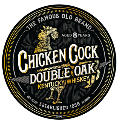 CHICKEN COCK DBL OAK KY WHSKY 750ML