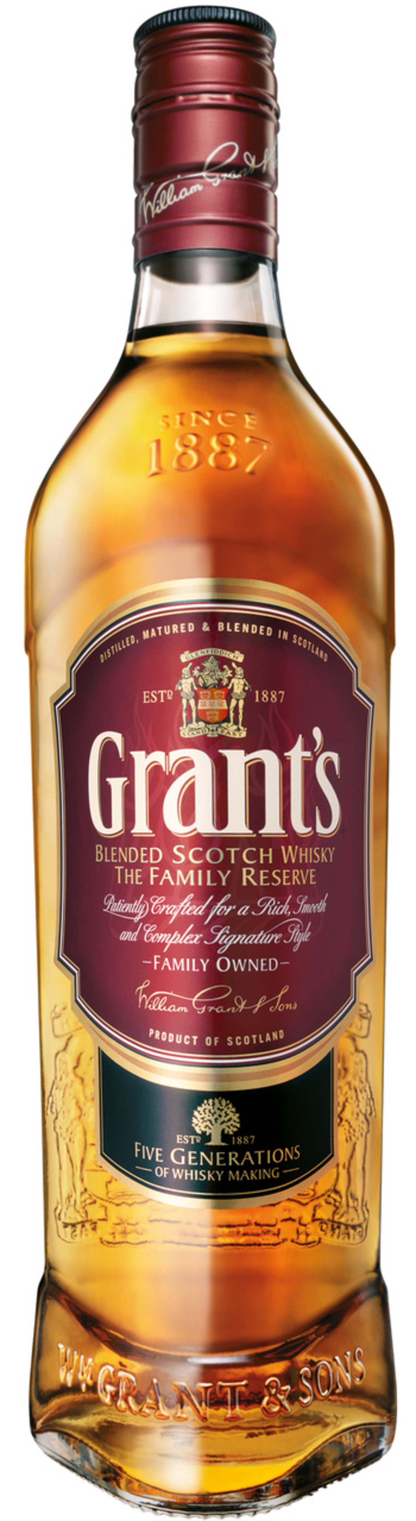 GRANT'S BLENDED SCOTCH WHISKY 1L