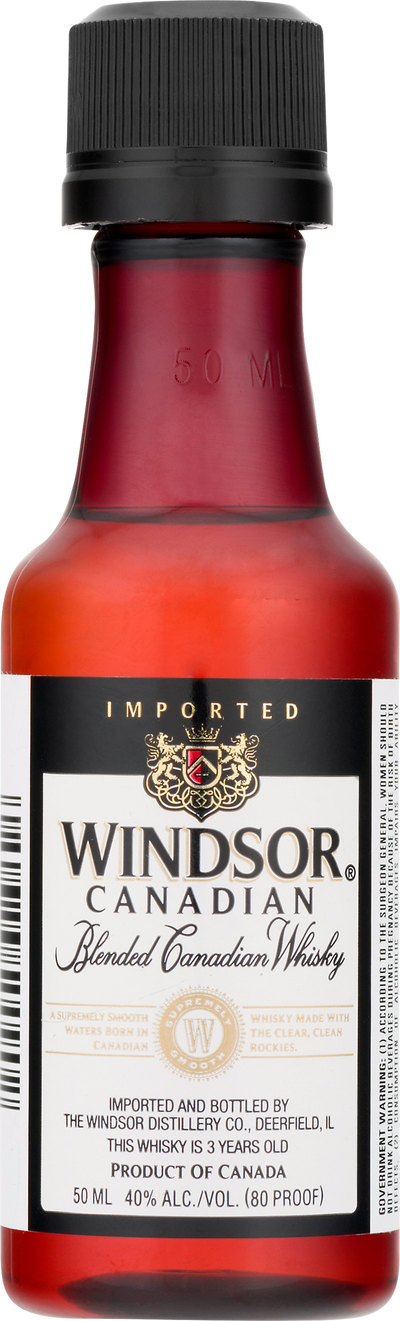 WINDSOR CANADIAN BLENDED CANADIAN WHISKY 50ML