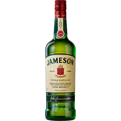 JAMESON IRISH WHISKEY 750ML