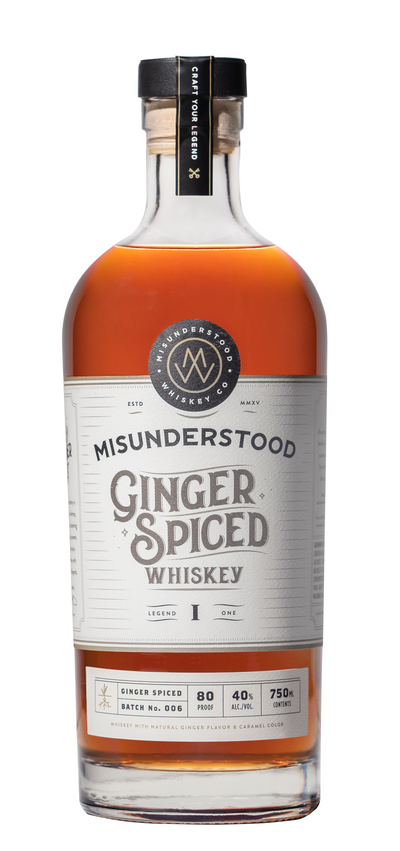 MISUNDERSTOOD GNGR SPICED WSKY 750ML