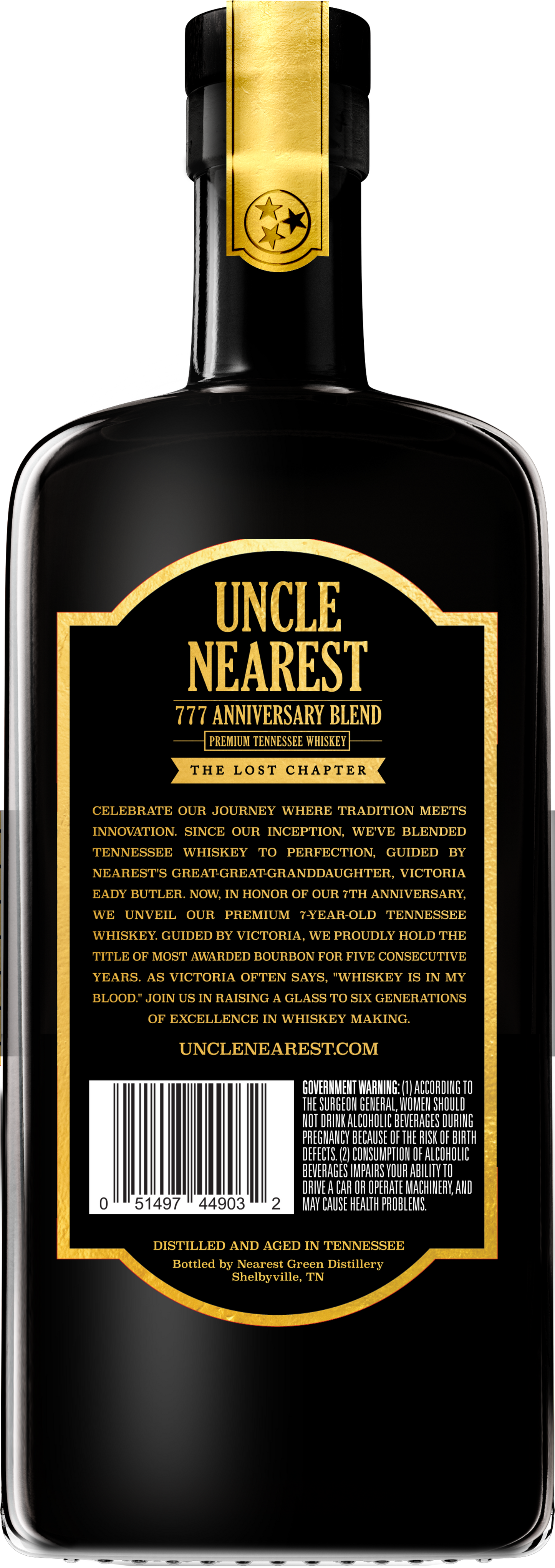 UNCLE NEAREST ANVRSRY BLND LT1 750ML