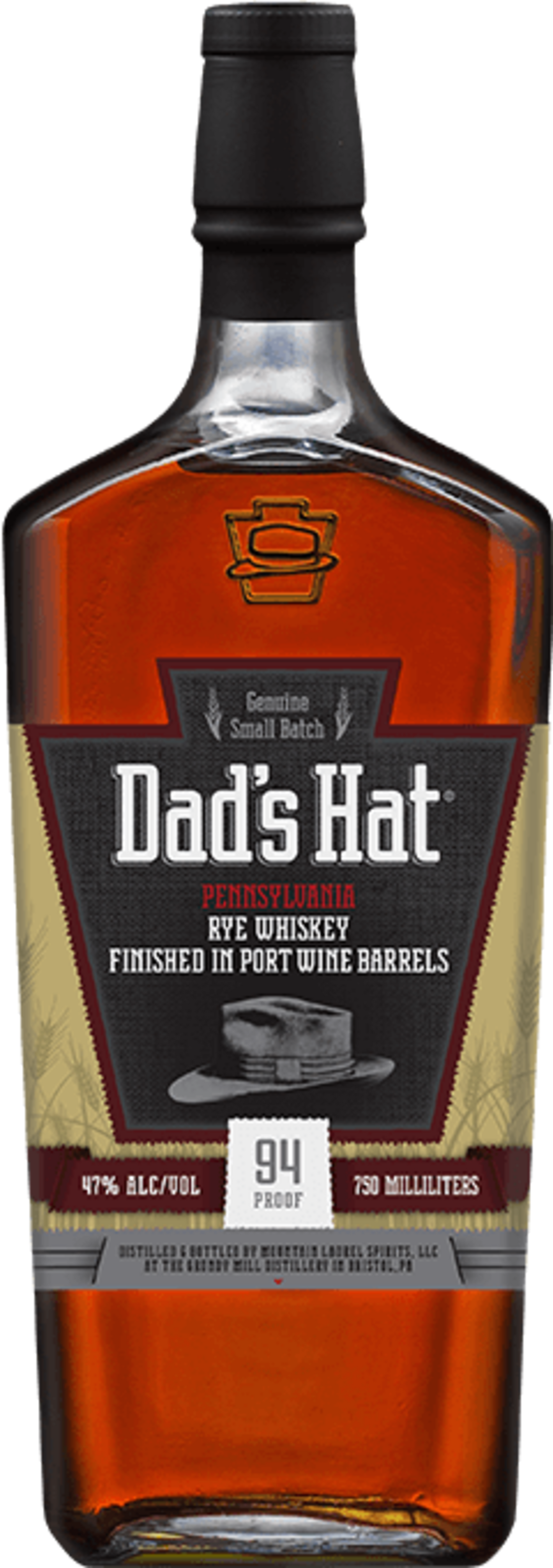 DADS HAT PA RYE FNSH IN PORT 750ML