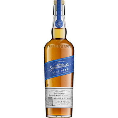 STRANAHAN'S BLUE PEAK COLORADO SINGLE MALT WHISKEY 750ML