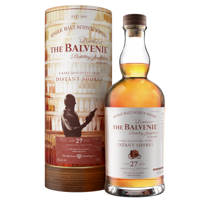 BALVENIE DISTANT SHORES 27 YR 750ML