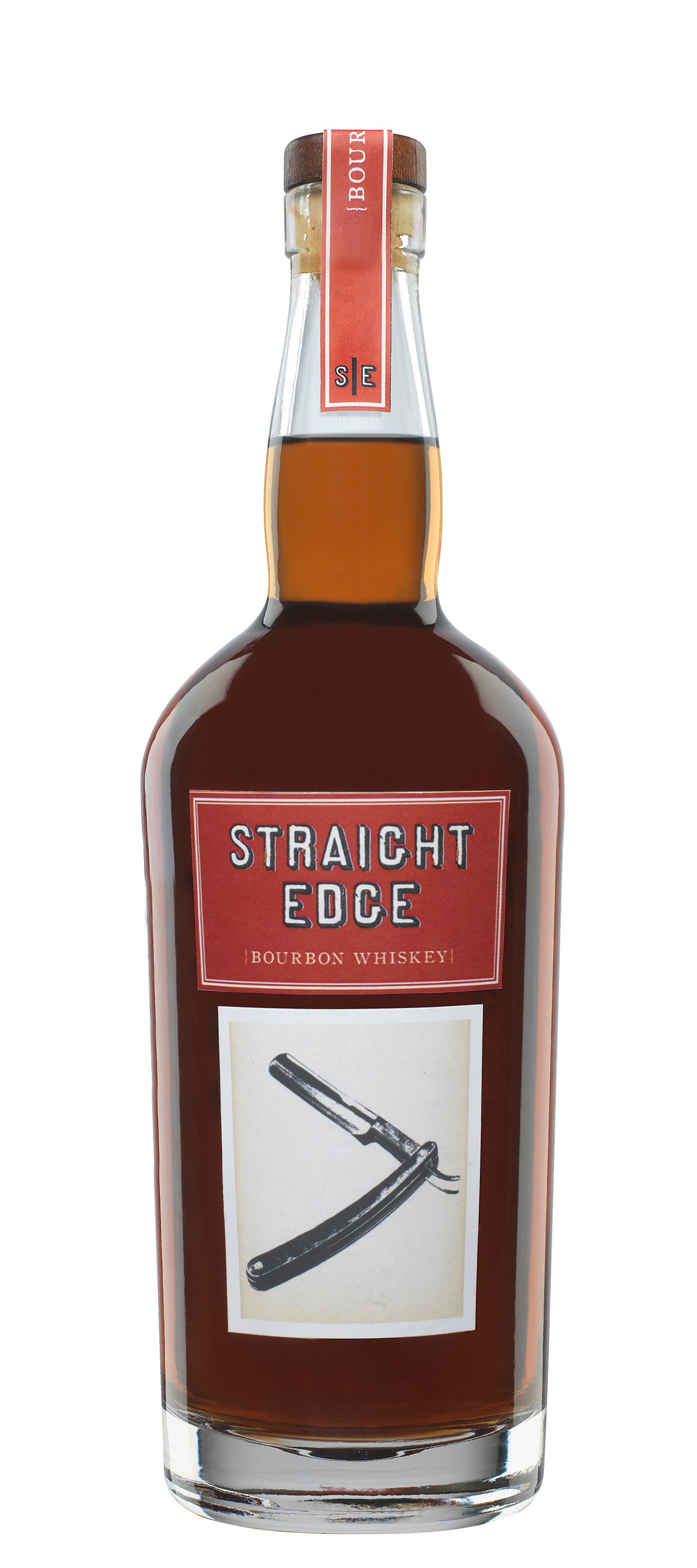 STRAIGHT EDGE BOURBON WHISKEY 750ML