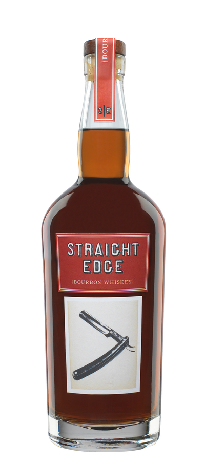 STRAIGHT EDGE BOURBON WHISKEY 750ML