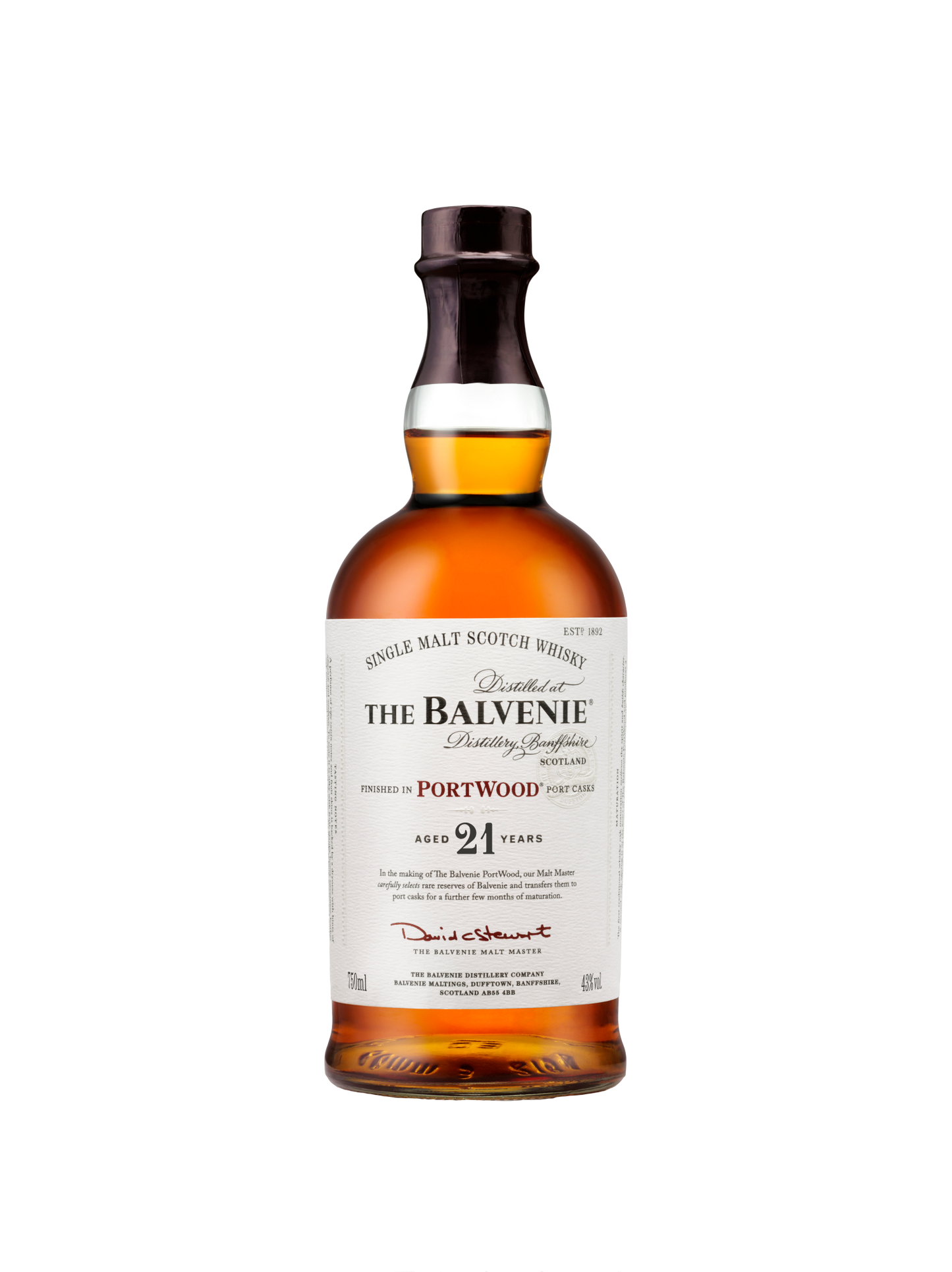 BALVENIE PORTWOOD 21YR 750ML