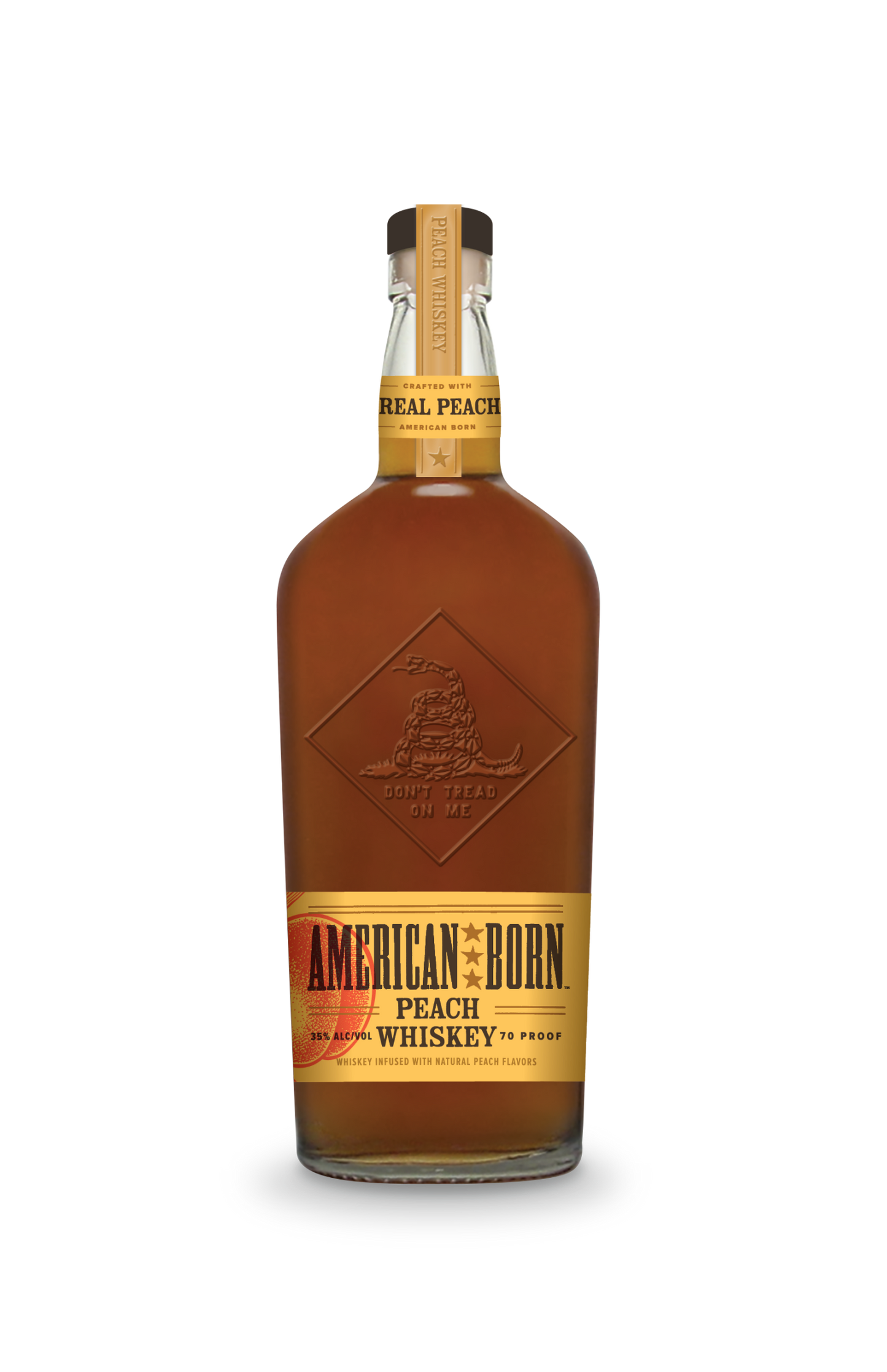 AMERICAN BORN PEACH WHISKEY 750ML