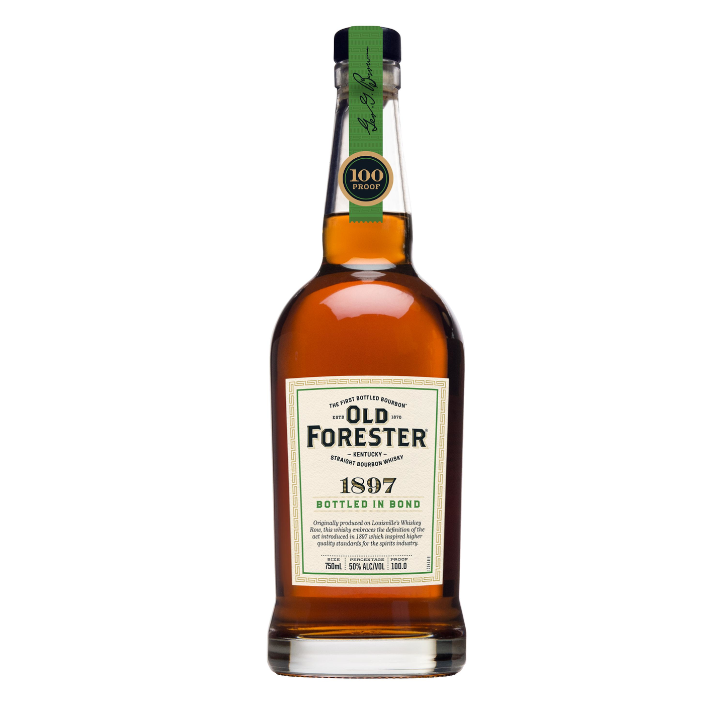 OLD FORESTER 1897 CRAFT KENTUCKY STRAIGHT BOURBON WHISKEY 750ML