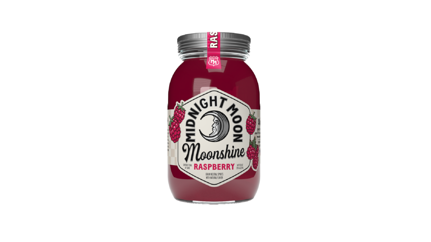 MIDNIGHT MOON RASPBERRY MNSHNE 750ML