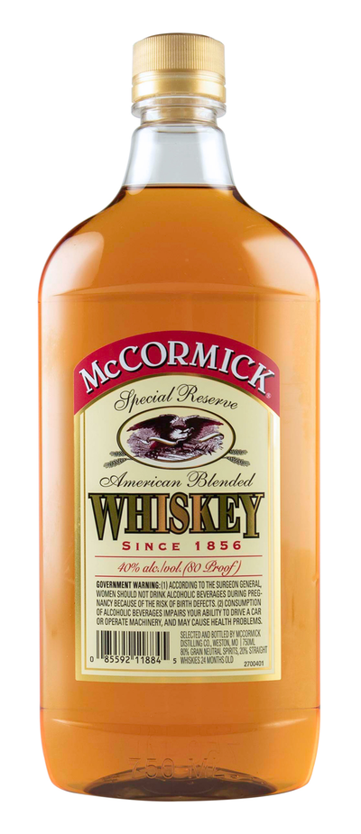 MCCORMICK AMERICAN BLENDED WHISKEY 750ML