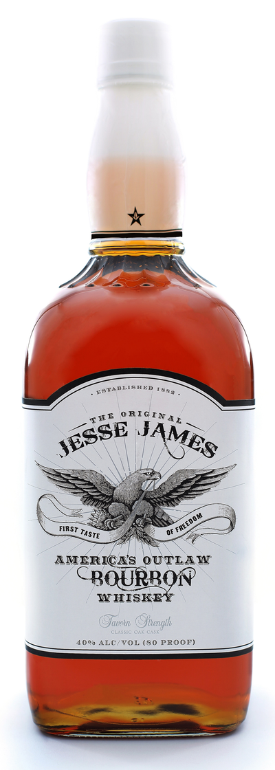 JESSE JAMES AMERICA'S OUTLAW BOURBON WHISKEY 750ML