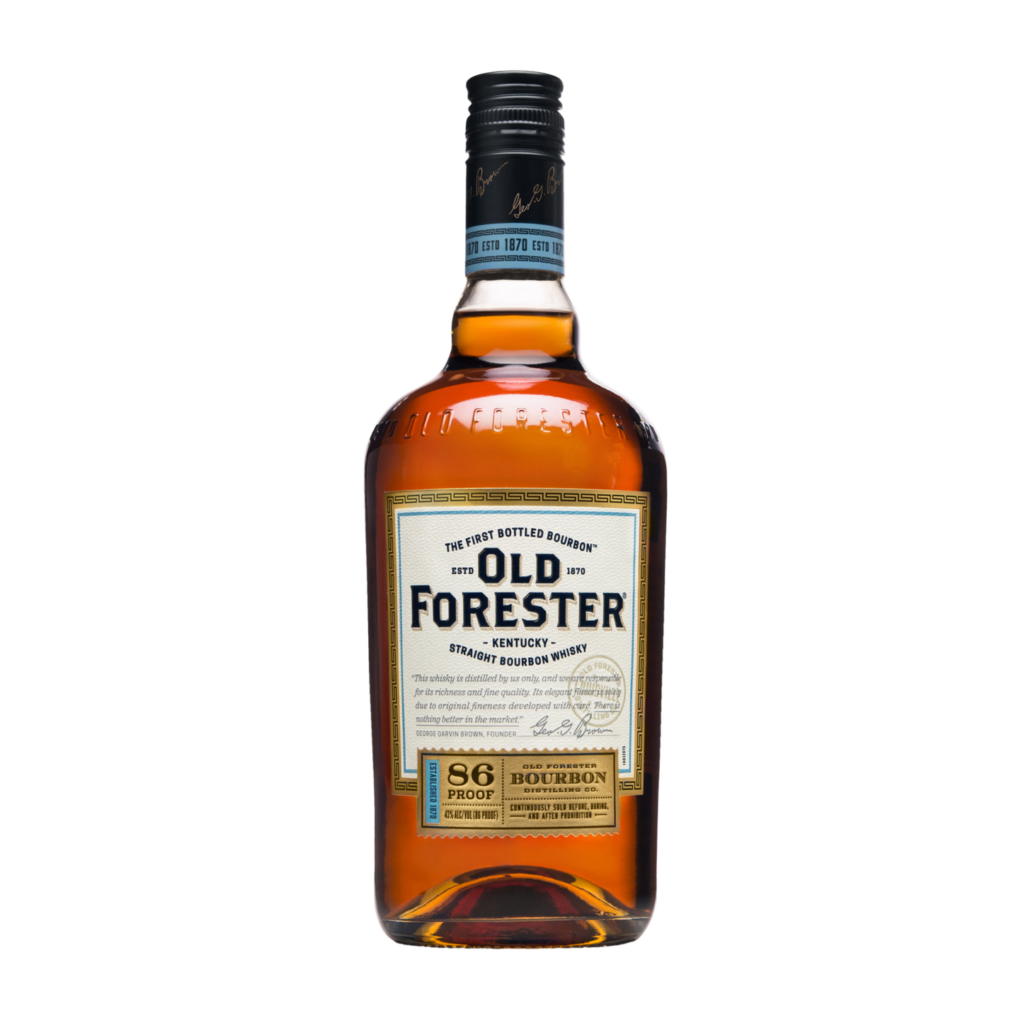 OLD FORESTER KENTUCKY STRAIGHT BOURBON WHISKEY 750ML