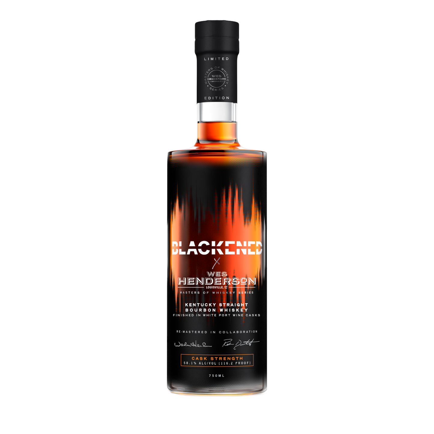 BLACKENED X WES HENDERSON BOURBON WHISKEY 750ML