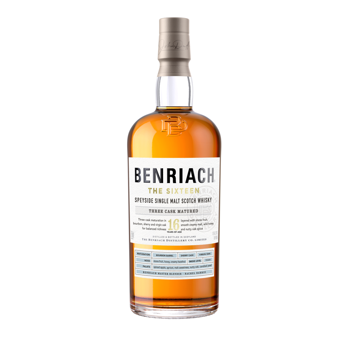 BENRIACH SINGLE MALT 16YR 750ML