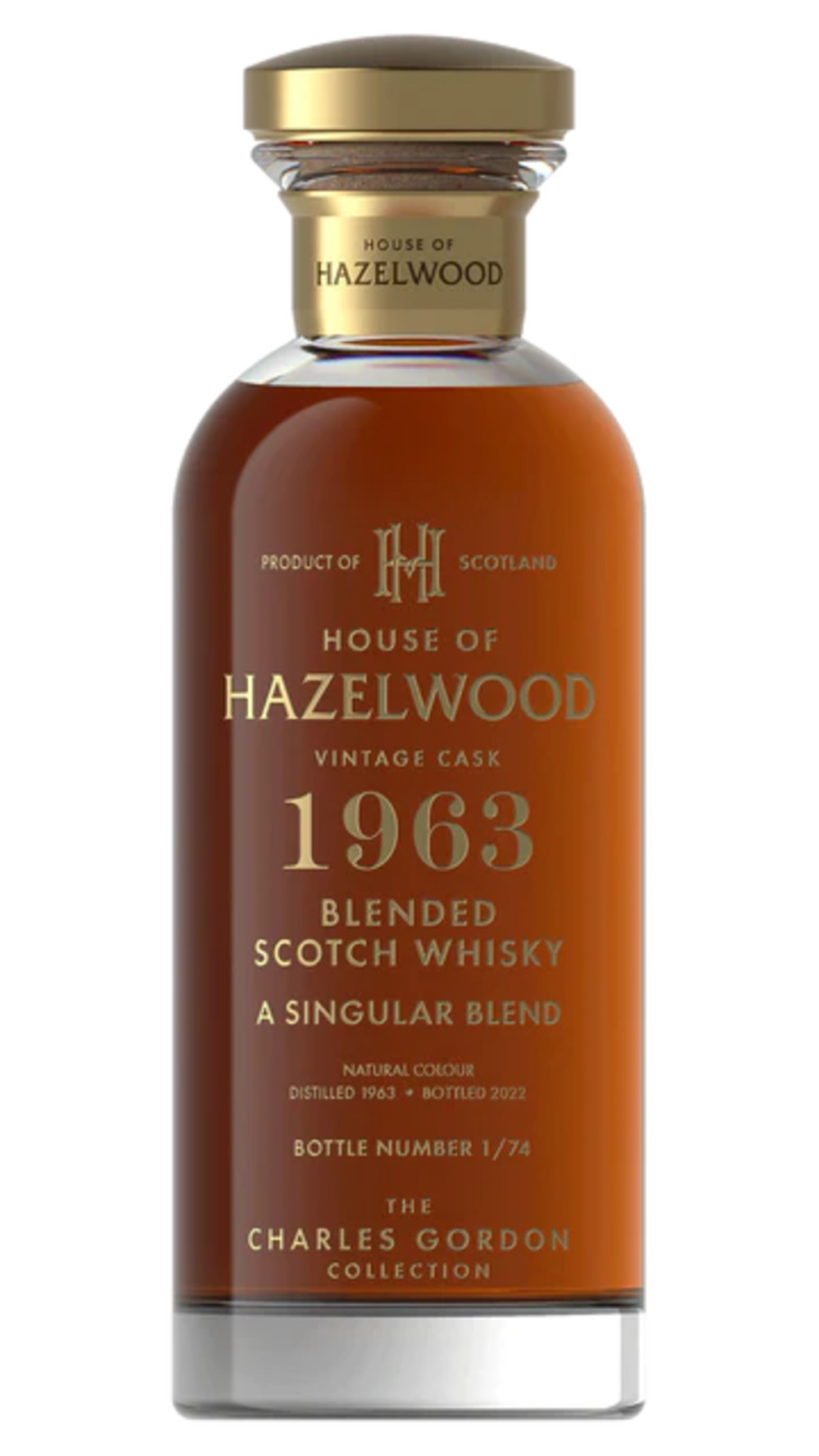 HOUSE OF HAZELWOOD SNGLR BLND 750ML