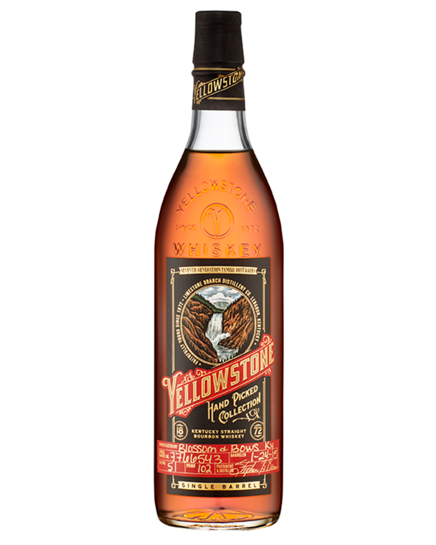 YELLOWSTONE HAND PICKD BOURBON 102 750ML