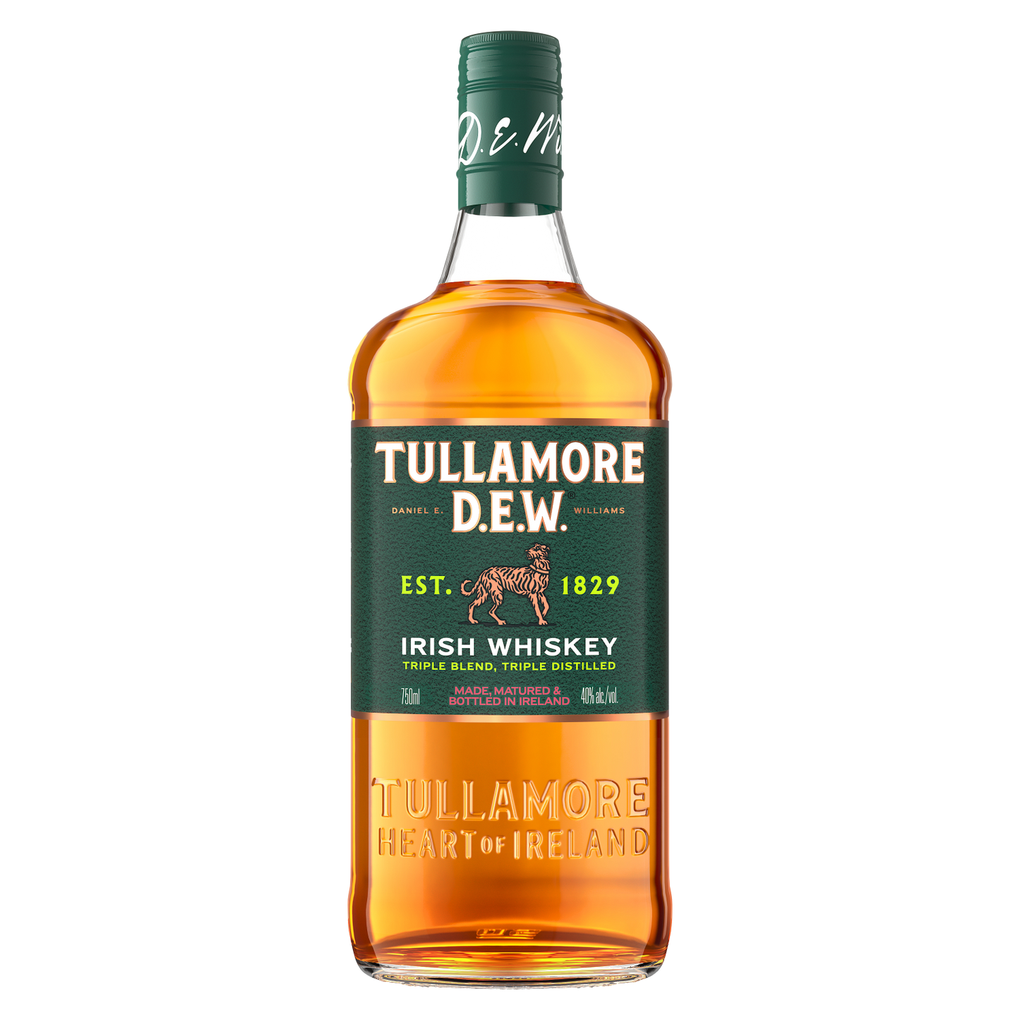 TULLAMORE DEW IRISH WHISKEY 750ML