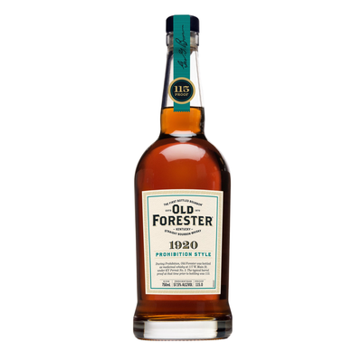 OLD FORESTER 1920 PROHIBITION STYLE KENTUCKY STRAIGHT BOURBON WHISKEY 750ML