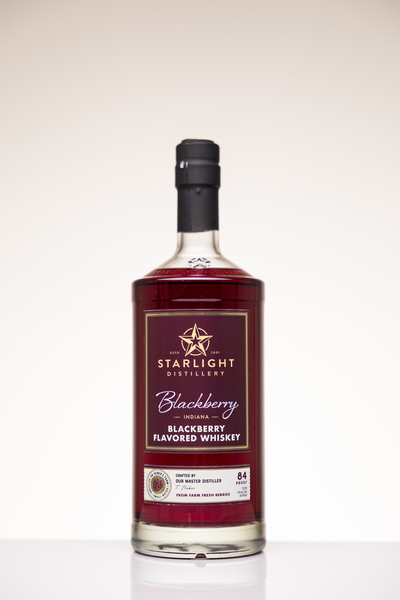 HUBER'S STARLIGHT BLACKBERRY FLAVORED WHISKEY 750ML