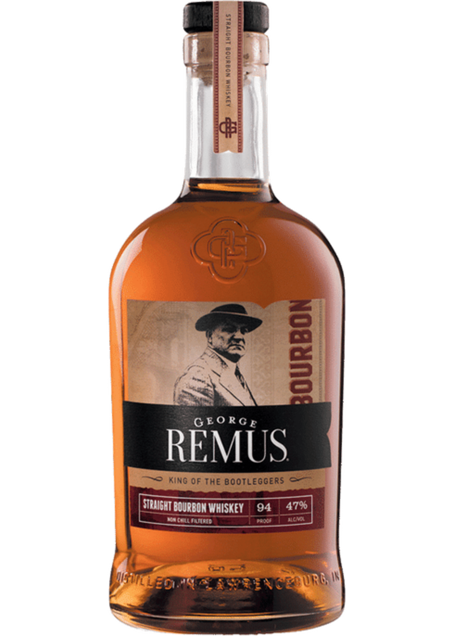 GEORGE REMUS STRAIGHT BOURBON WHISKEY 750ML