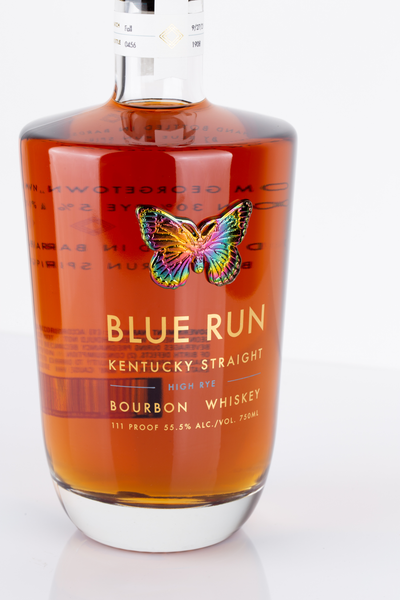 BLUE RUN 13 YEAR OLD HIGH RYE KENTUCKY STRAIGHT BOURBON WHISKEY 750ML