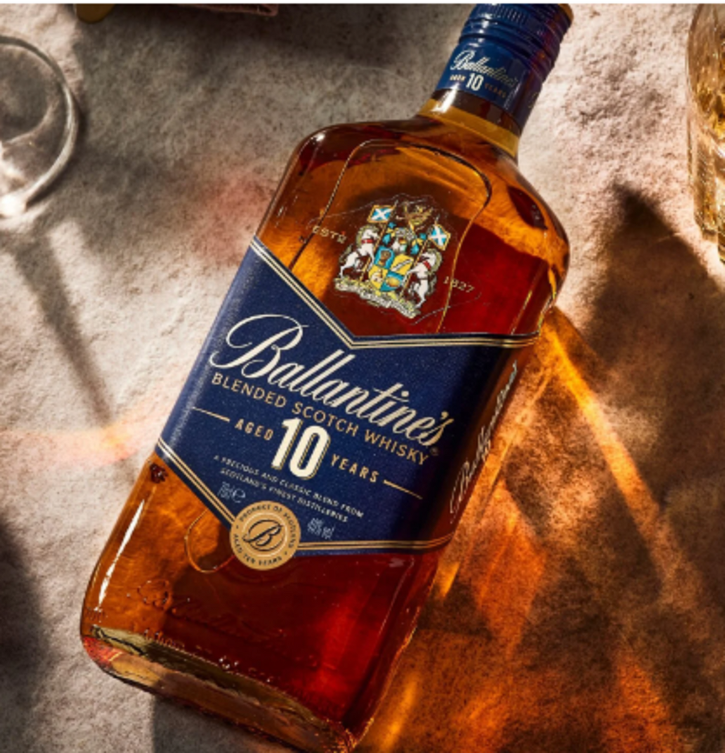 BALLANTINES 10YR SCOTCH WHSKY 750ML