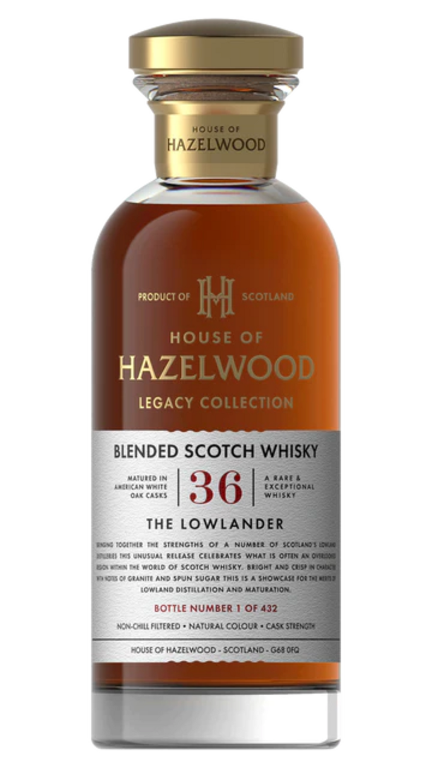 THE HOUSE OF HAZELWOOD LWLNDR 750ML